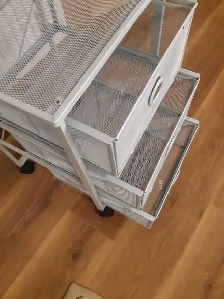 Photo of free Metal filing cabinet on wheels (Bury BL8) #3