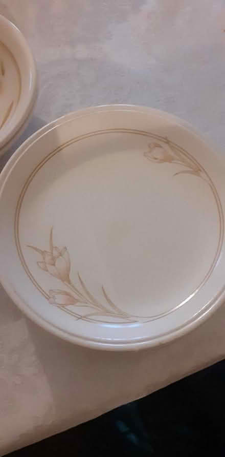 Photo of free Crockery - 2 bowls, 3 dinner plates & 7 side plates. (Wangford NR34) #2
