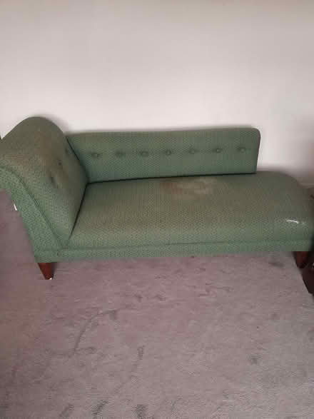 Photo of free Green chaise longue (Moston M40) #1