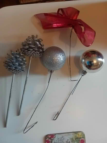 Photo of free Baubles and printed cones (N17 turnpike lane) #2