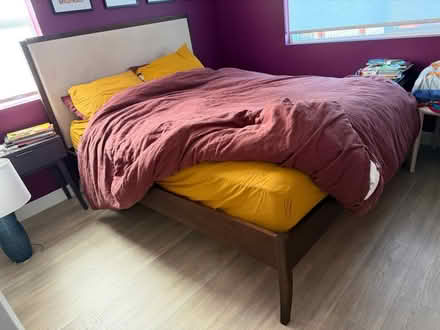 Photo of free Queens bed w/ headboar & Mattress (94803) #2