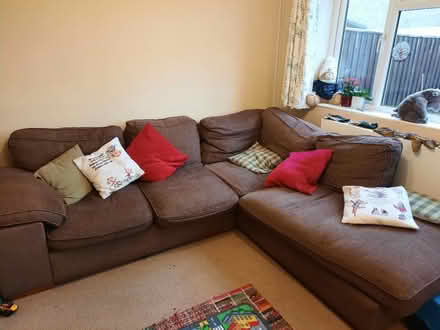Photo of free L-shaped sofa (Chalgrove, OX44) #1