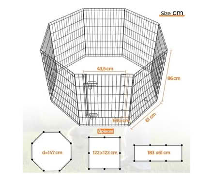 Photo of free Metal Dog Pen (Dumfries) #2