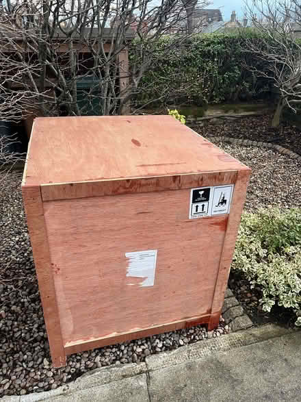 Photo of free Large Wooden Crate (Craigentinny EH7) #3