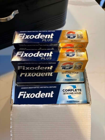 Photo of free 13 Tubes of Fixodent (Liverpool L13) #1