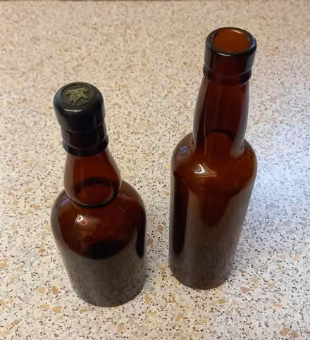 Photo of free Vintage brown bottles x2 (Central Letchworth) #2
