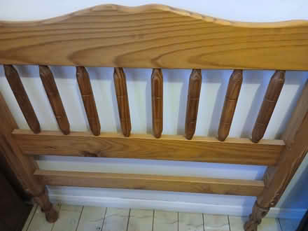 Photo of free headboard for single bed (Weston Underwood DE6) #1