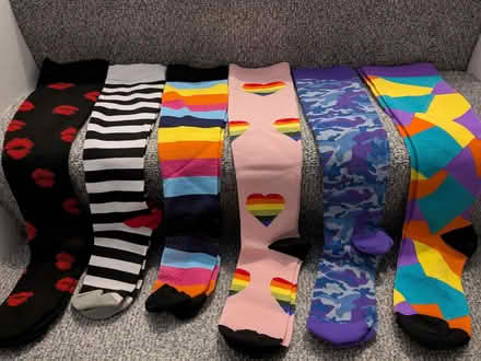 Photo of free Colourful Long Socks (Beulah Hill SE19) #1