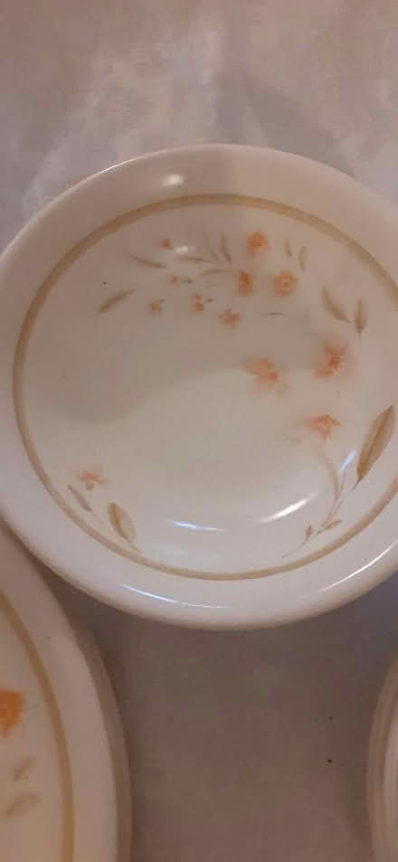 Photo of free Crockery - 2 bowls, 3 dinner plates & 7 side plates. (Wangford NR34) #3