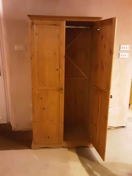 Photo of free Pine Wardrobe (Ducklington OX29) #3