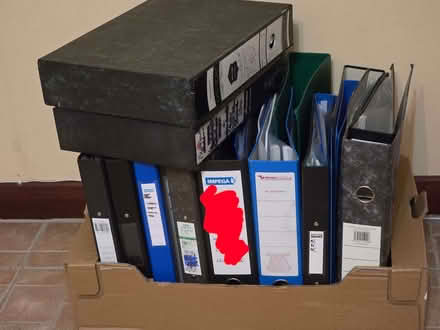 Photo of free 20+ ring binder folders, + folders, wallets etc (CT12) #1