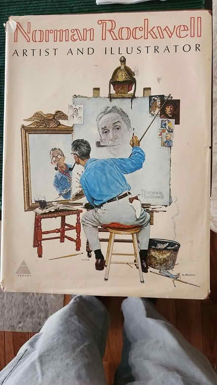 Photo of free Norman Rockwell coffee table book (West Springfield) #1