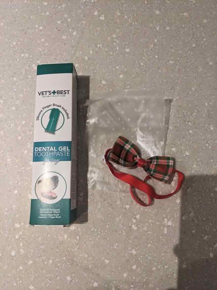 Photo of free Dog toothpaste gel and necktie (Childwall L15) #1