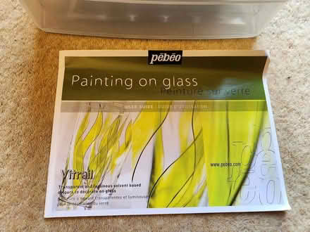 Photo of free Painting on Glass workbox / paints (GL53, Leckhampton, Cheltenham) #2