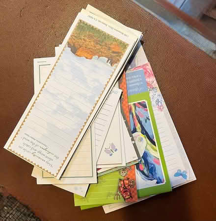 Photo of free Lots of note tablets (Near Grant Rd and El Camino) #1