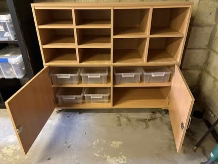 Photo of free Wooden storage unit (Alton GU34) #3