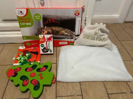 Photo of free Cat toy items and bed (Belfast BT4 3AG) #1