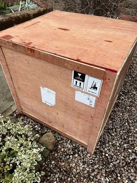 Photo of free Large Wooden Crate (Craigentinny EH7) #2