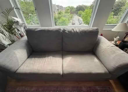 Photo of free Grey 3 seater sofa (Kew road, Richmond) #2