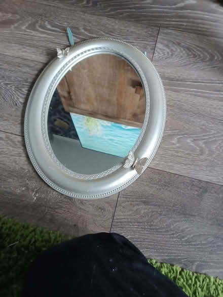 Photo of free Small mirror with butterflies (Seacroft LS14) #1