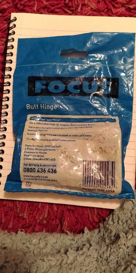 Photo of free Heavy duty 4 hinges, 100mm (Bussage GL6) #2