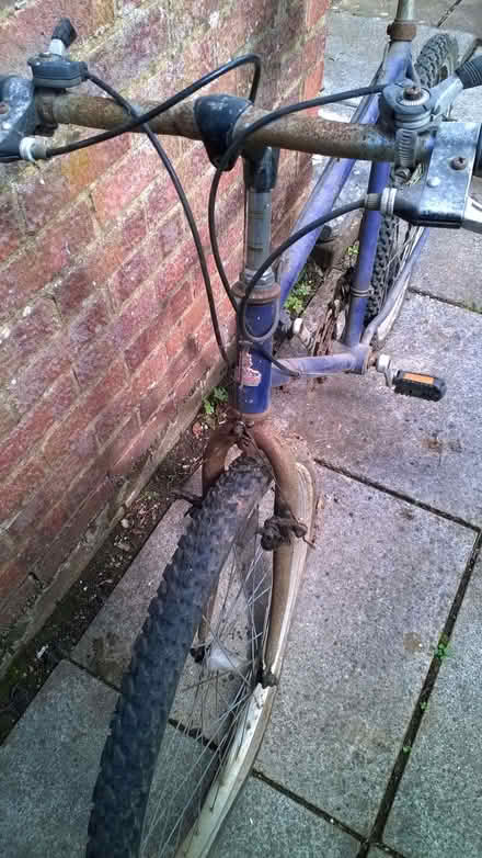 Photo of free Old, heavy, steel framed, mountain bike (Chipping Sodbury BS37) #3