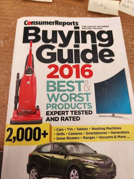 Photo of free Consumer Reports Buying Guides (Southwest Cupertino) #1