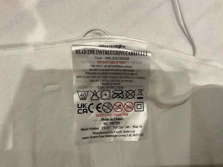 Photo of free Silent night double electric blanket (Burridge SO31) #2