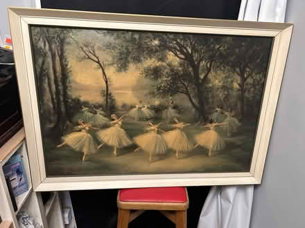 Photo of free Framed Print Vintage Ballet Scene (Kenilworth CV8) #1