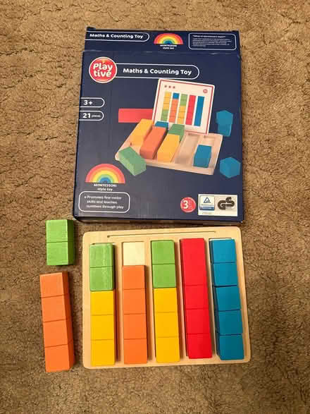 Photo of free Montessori counting toy (Frome Stonebridge area) #1