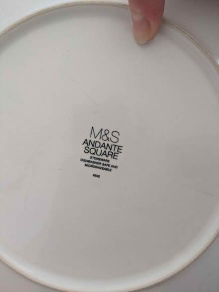Photo of free M&S Andante square plates and bowls (Wollaton NG8) #3