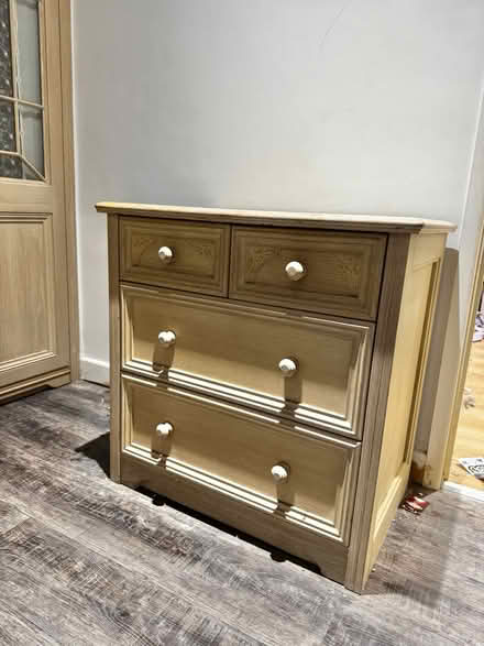 Photo of free Chest of drawers and bedside table (Manchester M9) #1