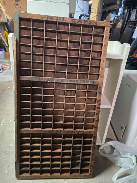 Photo of free old printing press tray (Vanier north) #1