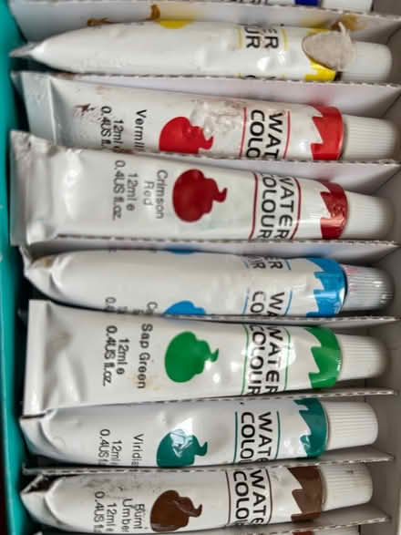 Photo of free Artist paints and brushes (Great Baddow CM2) #1