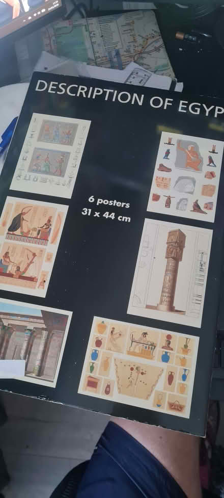 Photo of free 6 Posters of Ancient Egypt - Good condition (Stroud Green N4) #1
