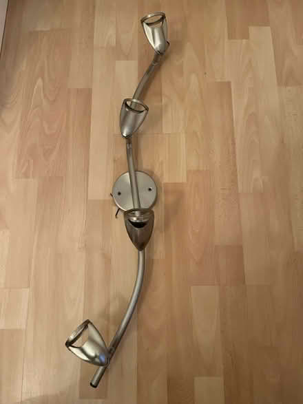 Photo of free Light fitting - stainless steel (Thurnby Leicester LE7) #1