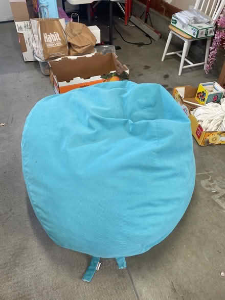 Photo of free Kids teal beanbag (Ponderosa park neighborhood) #1