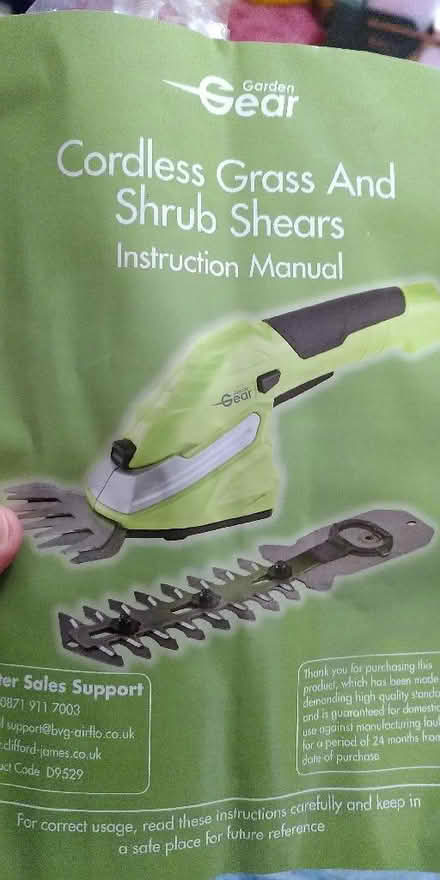 Photo of free Shrub cutter blade only (Bussage GL6) #1