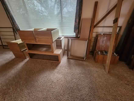 Photo of free Solid wood, home office cabinetry (S. UNIVERSITY near Telshor) #3