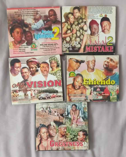 Photo of free 11 Nigerian Movie VCD discs (Child's Hill NW2) #2