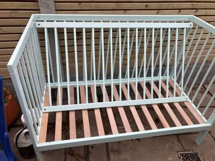 Photo of free Baby cot, mattress and bedding (Pickering YO18) #1