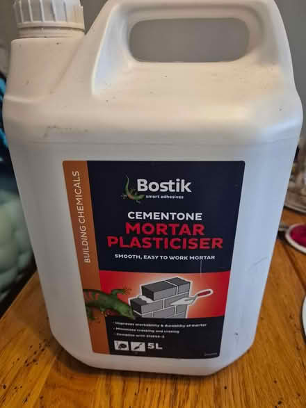 Photo of free Bostik mortar plasticiser (WR3 Barbourne) #1