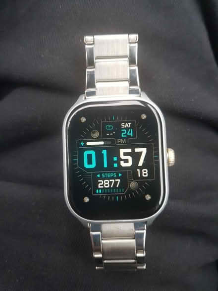 Photo of free Gents metal silver smart watch (Birmingham Stechford.) #1