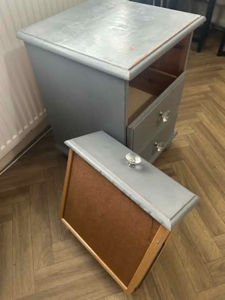 Photo of free Bedside drawers, top drawer needtlc (WF2 8) #2