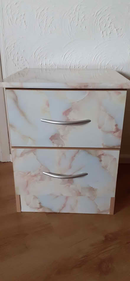 Photo of free 2 Drawer beechwood chest (Enfield EN2) #1