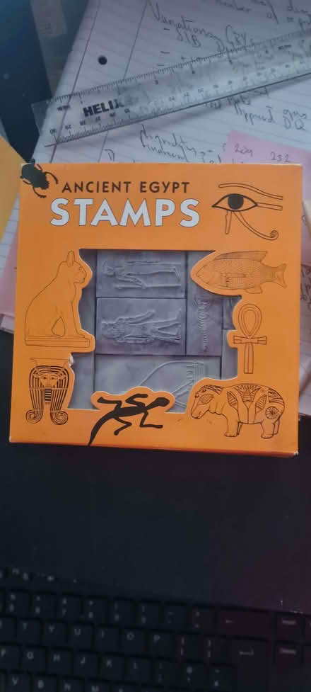 Photo of free Ancient Egypt themed stamps for decorative use (Stroud Green N4) #1