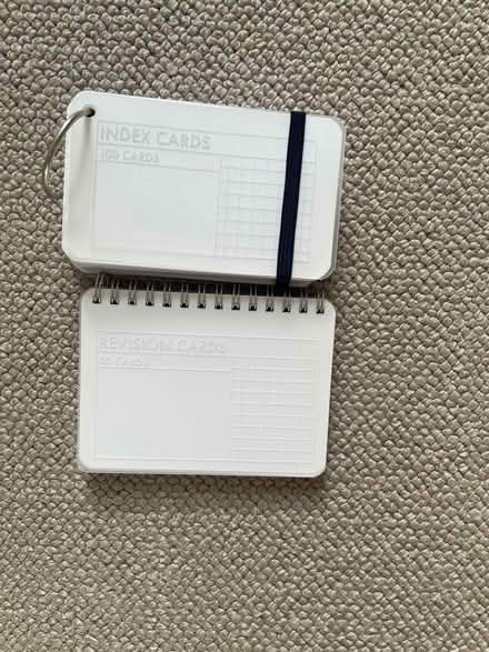Photo of free Revision cards (Norbiton KT2) #1