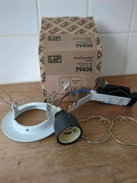Photo of free GU10 fixed down light - NEW (Twickenham TW2) #3