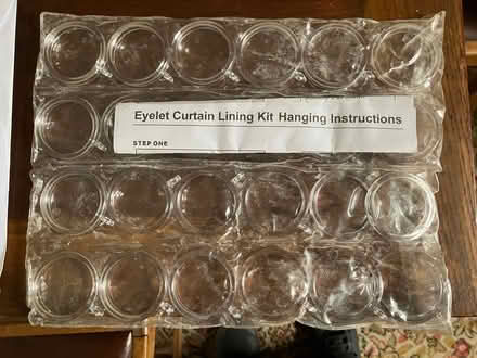 Photo of free Eyelet curtain rings (Bisley Road GL5) #1