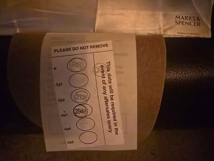 Photo of free Brown leather sofa (North Baddesley, Southampton) #4